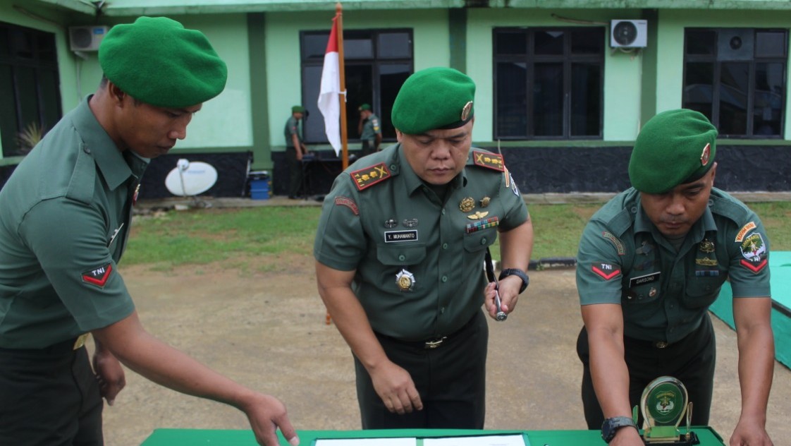 Dandim Trs Pimpin Sertijab Danramil Dan Pasi Jajaran Kodim