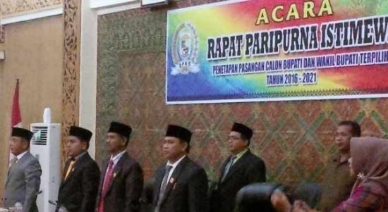 Paripurna DPRD Pelalawan