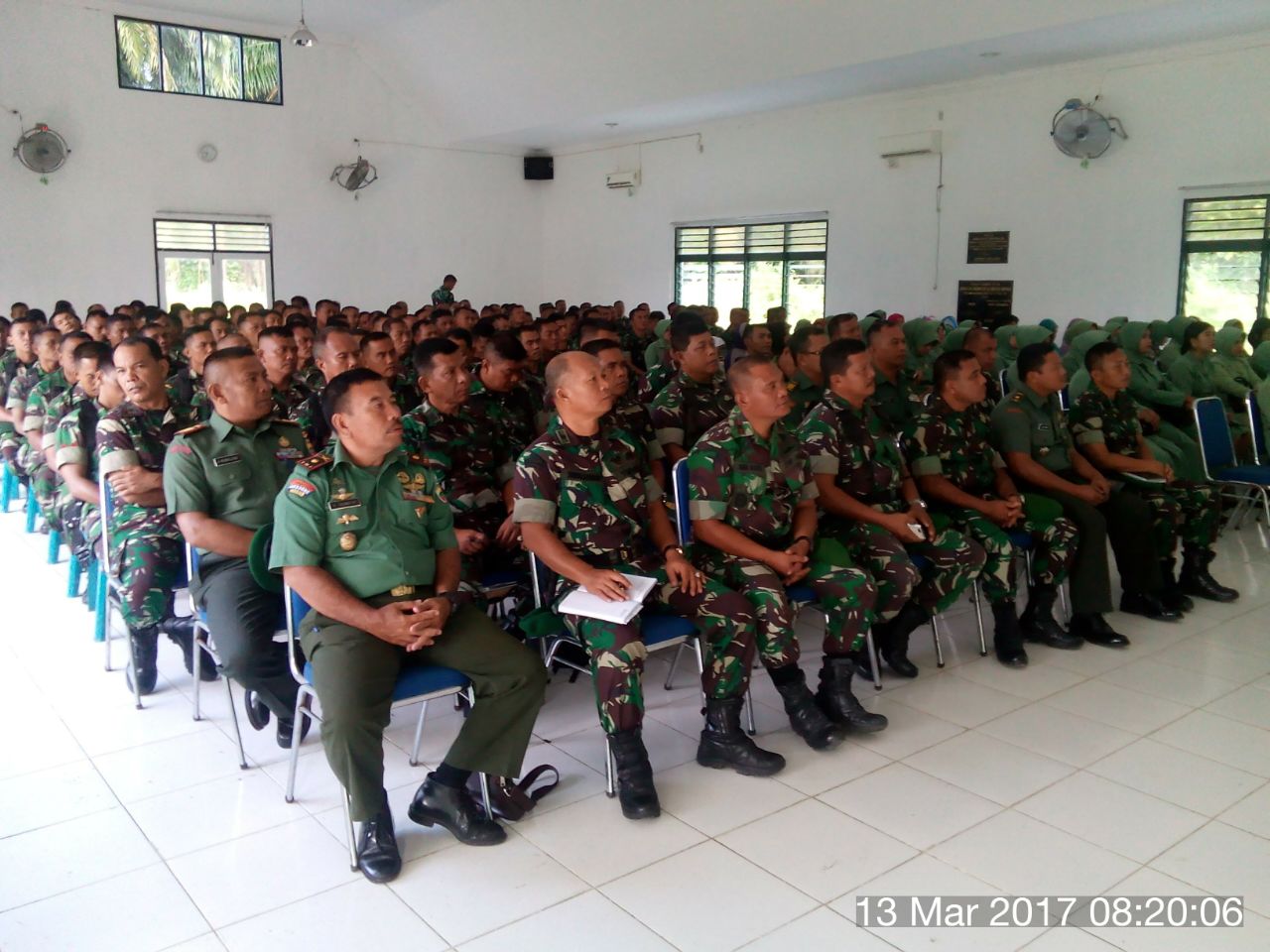 Para peserta tampak serius mengikuti acara 