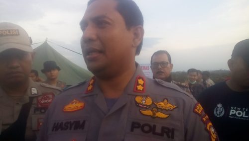 Kapolres Pelalawan AKBP M Hasyim Risahondua