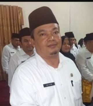 Keteranga foto: Plt. Kepala Badan Kepegawaian Daerah kabupaten Padanglawas, Adi Syahputra Hasibuan